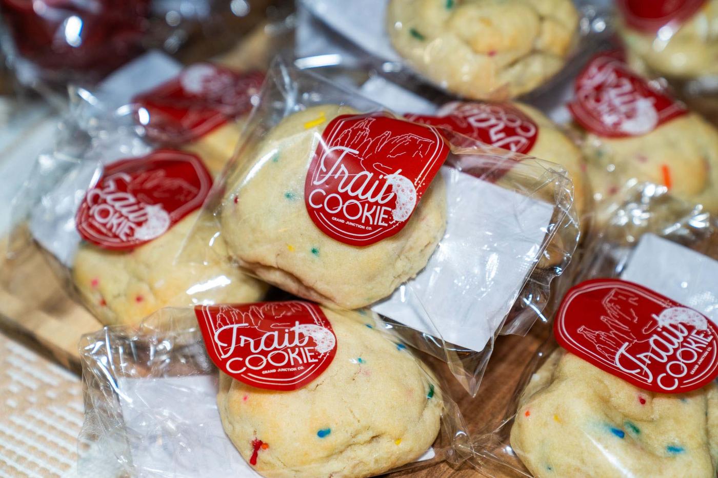 Pile of "TrailCookies" that were guest favors
